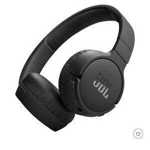JBL Matte Black Over-Ear Headphones